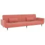 2-Sitzer-Schlafsofa mit zwei rosa Samtkissen von , Sofas - Ref: Foro24-337586, Preis: 308,55 €, Rabatt: %