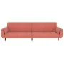 2-Sitzer-Schlafsofa mit zwei rosa Samtkissen von , Sofas - Ref: Foro24-337586, Preis: 308,55 €, Rabatt: %