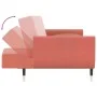 2-Sitzer-Schlafsofa mit zwei rosa Samtkissen von , Sofas - Ref: Foro24-337586, Preis: 308,55 €, Rabatt: %