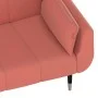 2-Sitzer-Schlafsofa mit zwei rosa Samtkissen von , Sofas - Ref: Foro24-337586, Preis: 308,55 €, Rabatt: %