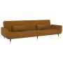 2-seater sofa bed with two brown velvet cushions by , Sofas - Ref: Foro24-337590, Price: 285,23 €, Discount: %