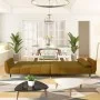 2-Sitzer-Schlafsofa mit zwei braunen Samtkissen von , Sofas - Ref: Foro24-337590, Preis: 285,23 €, Rabatt: %