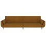 2-Sitzer-Schlafsofa mit zwei braunen Samtkissen von , Sofas - Ref: Foro24-337590, Preis: 285,23 €, Rabatt: %