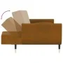 2-seater sofa bed with two brown velvet cushions by , Sofas - Ref: Foro24-337590, Price: 285,23 €, Discount: %
