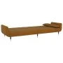 2-seater sofa bed with two brown velvet cushions by , Sofas - Ref: Foro24-337590, Price: 285,23 €, Discount: %
