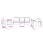 Cream velvet 3-piece sofa set with cushions by , Sofas - Ref: Foro24-3201484, Price: 743,44 €, Discount: %