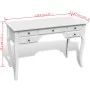 French wooden desk with curved legs and 5 drawers by , Desks - Ref: Foro24-241734, Price: 240,94 €, Discount: %