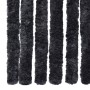 Anthracite gray chenille mosquito net curtain 56x200 cm by , Mosquito nets for windows - Ref: Foro24-315141, Price: 35,59 €, ...