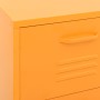 Mustard steel storage cabinet 42.5x35x101.5 cm by , Lockers and storage cabinets - Ref: Foro24-336182, Price: 124,13 €, Disco...