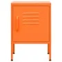 Nachttisch aus orangefarbenem Stahl, 35 x 35 x 51 cm von , Nachttische - Ref: Foro24-336210, Preis: 70,76 €, Rabatt: %