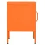 Nachttisch aus orangefarbenem Stahl, 35 x 35 x 51 cm von , Nachttische - Ref: Foro24-336210, Preis: 70,76 €, Rabatt: %