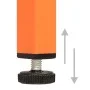 Nachttisch aus orangefarbenem Stahl, 35 x 35 x 51 cm von , Nachttische - Ref: Foro24-336210, Preis: 70,76 €, Rabatt: %