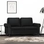 2-Sitzer-Sofa aus schwarzem Kunstleder, 120 cm von , Sofas - Ref: Foro24-359499, Preis: 232,15 €, Rabatt: %