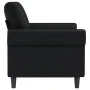 2-seater sofa in black synthetic leather 120 cm by , Sofas - Ref: Foro24-359499, Price: 232,15 €, Discount: %