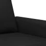 2-seater sofa in black synthetic leather 120 cm by , Sofas - Ref: Foro24-359499, Price: 232,15 €, Discount: %
