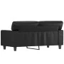 2-seater sofa in black synthetic leather 120 cm by , Sofas - Ref: Foro24-359412, Price: 268,75 €, Discount: %