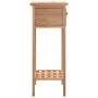 Side table with solid walnut wood drawer 25x25x60 cm by , Side tables - Ref: Foro24-350343, Price: 44,81 €, Discount: %