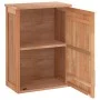 Bathroom cabinet for wall solid walnut wood 42x23x60 cm by , Lockers and storage cabinets - Ref: Foro24-350357, Price: 62,76 ...