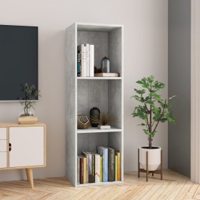 Bücherregal/TV-Schrank aus Betonsperrholz, 36 x 30 x 114 cm von , Bücherregale und Regale - Ref: Foro24-800139, Preis: 41,30 ...