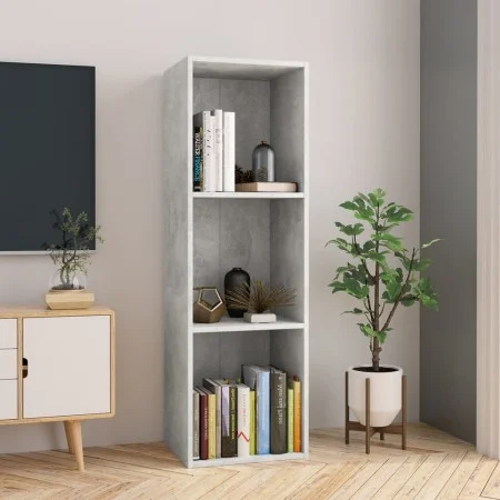 Bücherregal/TV-Schrank aus Betonsperrholz, 36 x 30 x 114 cm von , Bücherregale und Regale - Ref: Foro24-800139, Preis: 40,68 ...