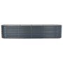 Arriate de acero galvanizado gris 400x80x81 cm de vidaXL, Maceteros y jardineras - Ref: Foro24-45521, Precio: 289,00 €, Descu...