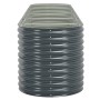 Arriate de acero galvanizado gris 400x80x81 cm de vidaXL, Maceteros y jardineras - Ref: Foro24-45521, Precio: 289,00 €, Descu...