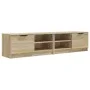 TV-Schrank 2 Stück Eichensperrholz 80x35x36,5 cm von , TV-Möbel - Ref: Foro24-811473, Preis: 88,20 €, Rabatt: %