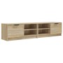 TV-Schrank 2 Stück Eichensperrholz 80x35x36,5 cm von , TV-Möbel - Ref: Foro24-811473, Preis: 89,58 €, Rabatt: %