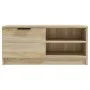 TV cabinet 2 pieces oak plywood 80x35x36.5 cm by , TV Furniture - Ref: Foro24-811473, Price: 88,20 €, Discount: %