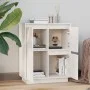 Sideboard aus massivem weißem Kiefernholz, 60 x 34 x 75 cm von , Sideboards - Ref: Foro24-813391, Preis: 85,62 €, Rabatt: %