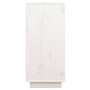 Solid white pine wood sideboard 60x34x75 cm by , Sideboards - Ref: Foro24-813391, Price: 86,71 €, Discount: %