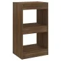 Brown oak shelving/space divider 40x30x72 cm by , Bookcases and shelves - Ref: Foro24-813586, Price: 41,68 €, Discount: %