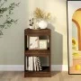 Brown oak shelving/space divider 40x30x72 cm by , Bookcases and shelves - Ref: Foro24-813586, Price: 41,68 €, Discount: %