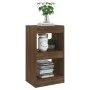 Brown oak shelving/space divider 40x30x72 cm by , Bookcases and shelves - Ref: Foro24-813586, Price: 41,68 €, Discount: %