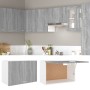 Sonoma grauer Hängeschrank aus Holzwerkstoff, 60 x 31 x 40 cm von , Küchenschränke - Ref: Foro24-815592, Preis: 50,81 €, Raba...