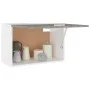 Sonoma grauer Hängeschrank aus Holzwerkstoff, 60 x 31 x 40 cm von , Küchenschränke - Ref: Foro24-815592, Preis: 49,60 €, Raba...