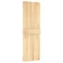 NARVIK-Tür aus massivem Kiefernholz, 70 x 210 cm von , Türen - Ref: Foro24-154430, Preis: 110,22 €, Rabatt: %