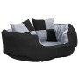 Cojín para perro reversible y lavable gris y negro 65x50x20 cm de , Camas para perros - Ref: Foro24-171207, Precio: 42,96 €, ...