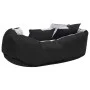Cojín para perro reversible y lavable gris y negro 65x50x20 cm de , Camas para perros - Ref: Foro24-171207, Precio: 41,82 €, ...