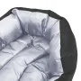 Cojín para perro reversible y lavable gris y negro 65x50x20 cm de , Camas para perros - Ref: Foro24-171207, Precio: 41,82 €, ...