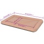 Dog mattress size L beige by , Beds for dogs - Ref: Foro24-170468, Price: 22,00 €, Discount: %