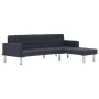 Dunkelgraues L-förmiges Schlafsofa aus Polyester von , Sofas - Ref: Foro24-282304, Preis: 435,98 €, Rabatt: %