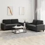 2-piece black fabric sofa set by , Sofas - Ref: Foro24-3201886, Price: 421,20 €, Discount: %