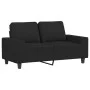 2-piece black fabric sofa set by , Sofas - Ref: Foro24-3201886, Price: 421,20 €, Discount: %