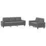2-piece sofa set dark gray fabric by , Sofas - Ref: Foro24-3201899, Price: 524,27 €, Discount: %