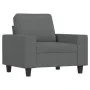 3-piece sofa set dark gray fabric by , Sofas - Ref: Foro24-3201867, Price: 722,25 €, Discount: %