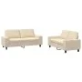 2-piece sofa set in cream fabric by , Sofas - Ref: Foro24-3201884, Price: 461,01 €, Discount: %
