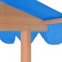 Kinderspielhaus mit Sandkasten aus blauem Tannenholz UV50 von vidaXL, Sandkästen - Ref: Foro24-91795, Preis: 184,77 €, Rabatt: %