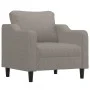Sofa set with cushions 3 pieces taupe gray fabric by , Sofas - Ref: Foro24-3201777, Price: 619,51 €, Discount: %