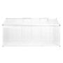 Aluminium-Gewächshaus 362x190x195 cm 13,41 m³ von vidaXL, Gewächshäuser - Ref: Foro24-45216, Preis: 734,26 €, Rabatt: %